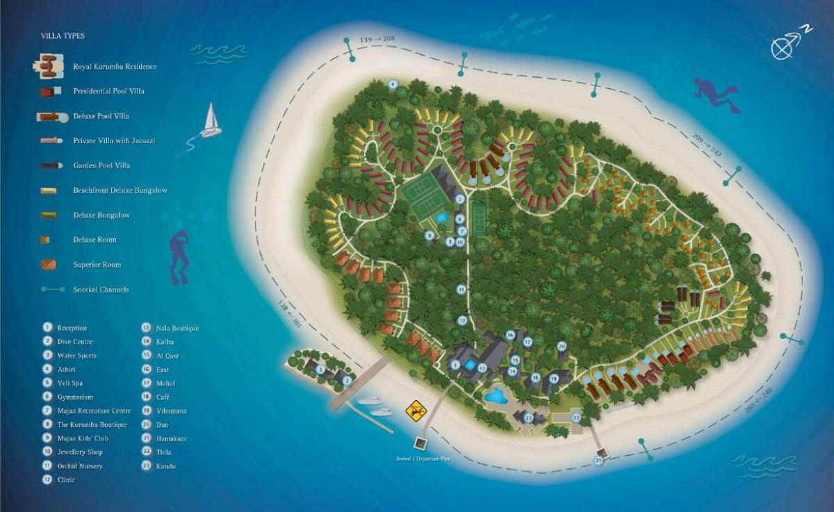 kurumba maldives resort kort